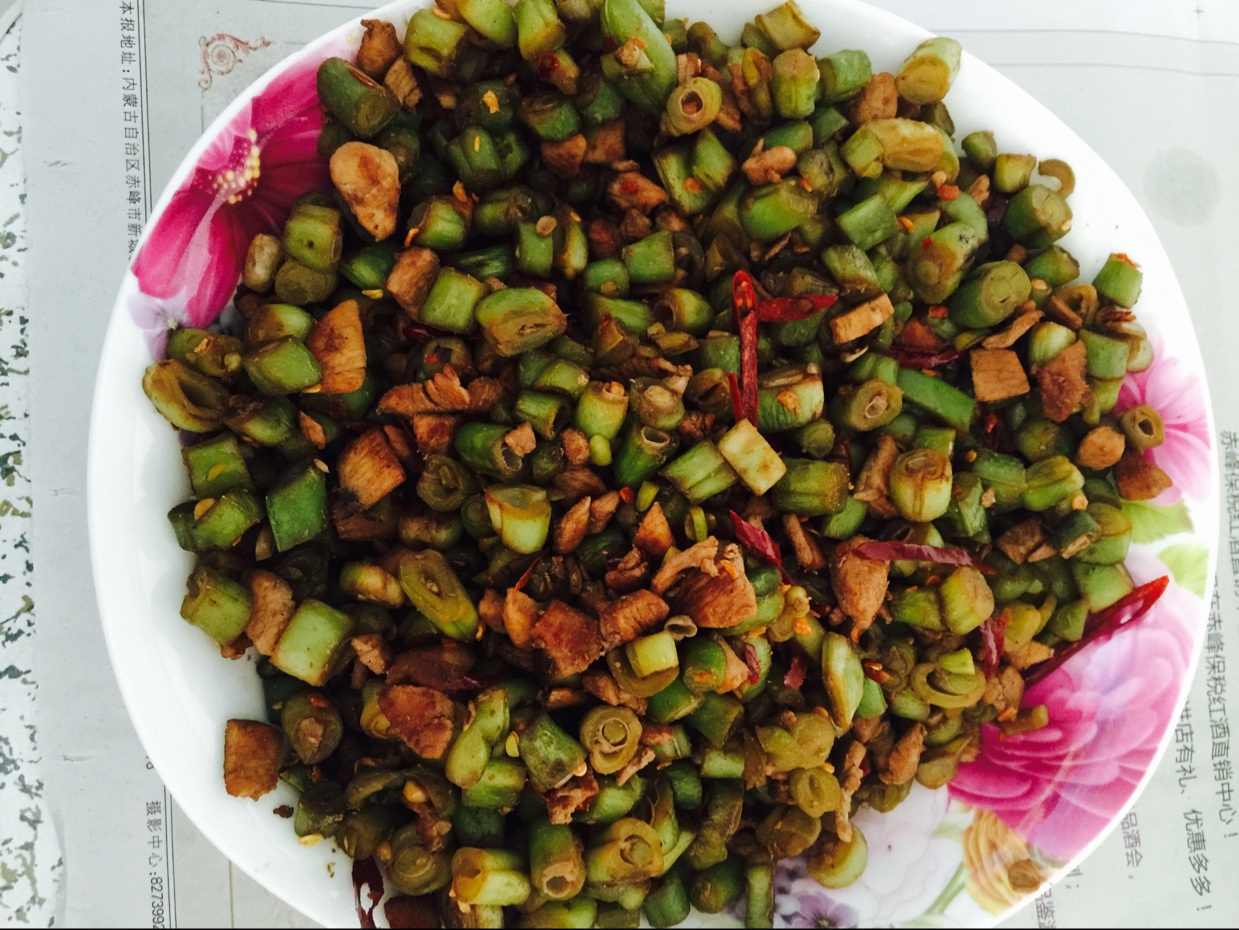 肉末豇豆