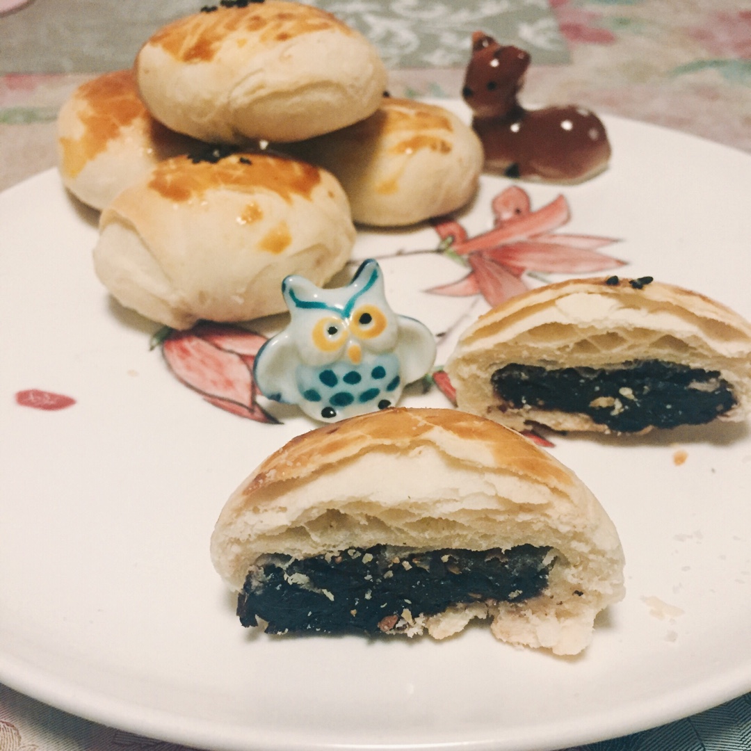 玫瑰鲜花饼