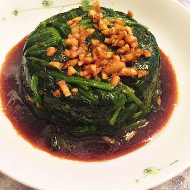 姜汁菠菜