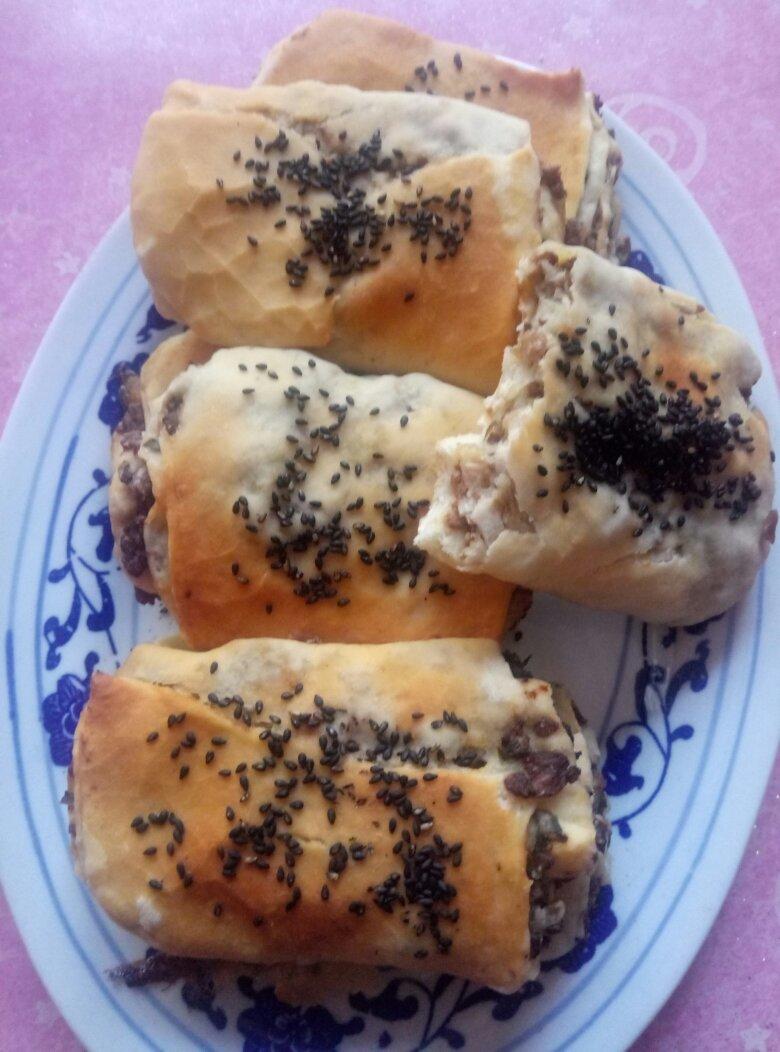 家常葱油烤饼