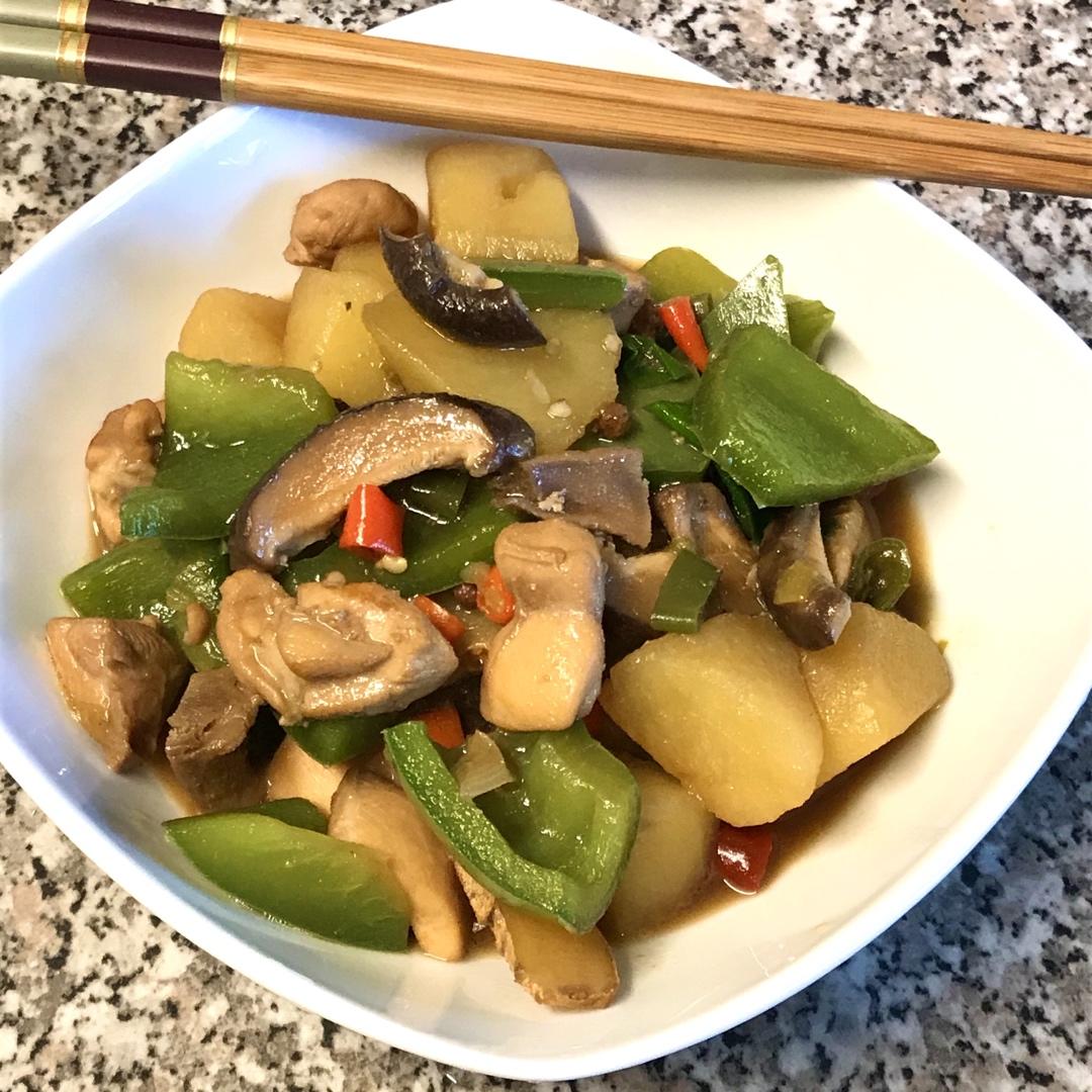 比饭店好吃很多倍的黄焖鸡
