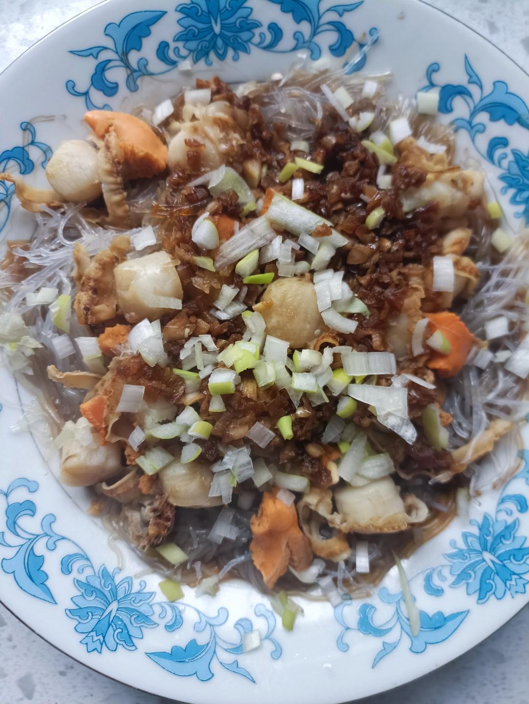 蒜蓉粉丝蒸扇贝