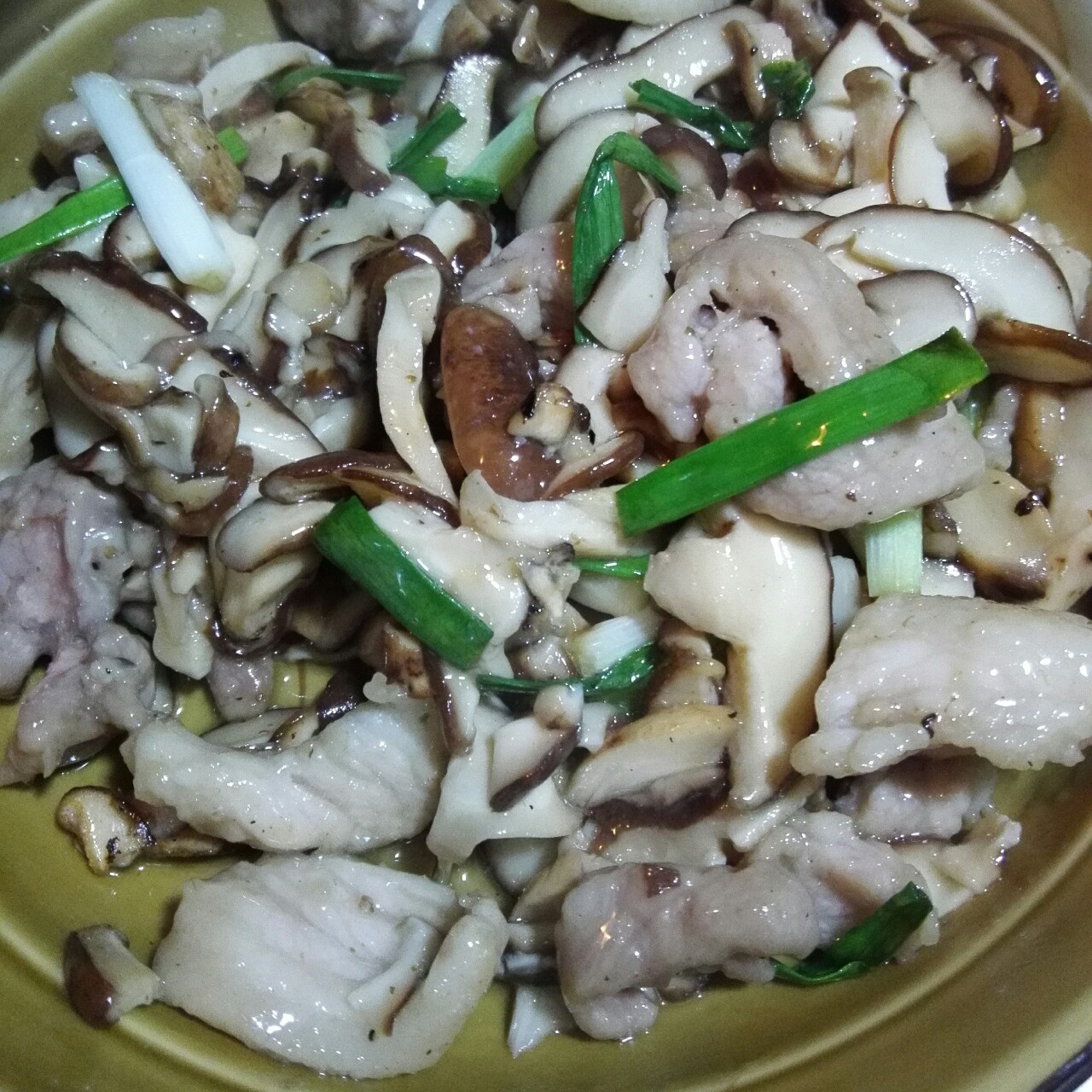 香菇肉片