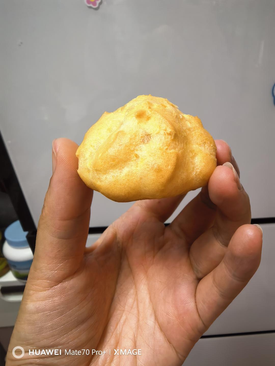 简单易成功的奶油小泡芙做法