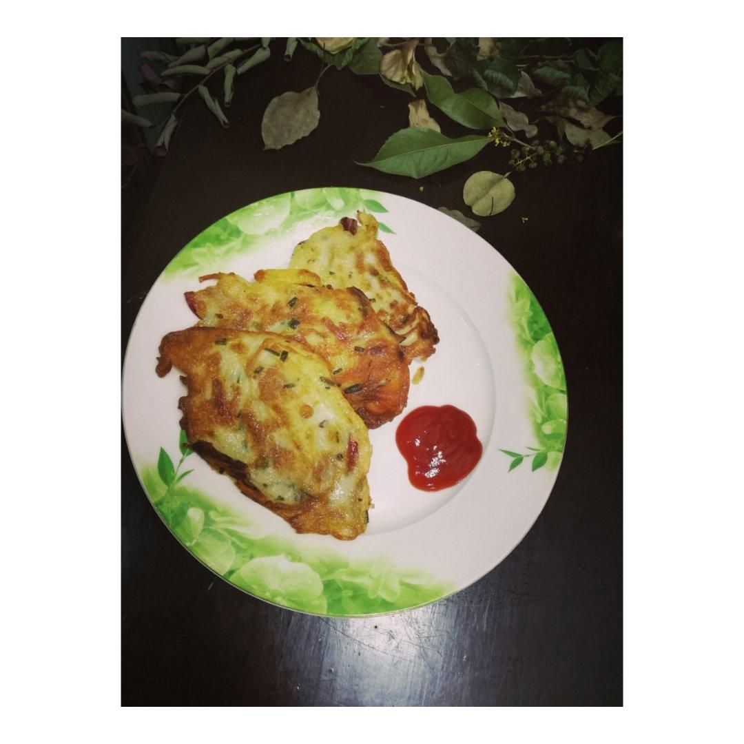 土豆洋葱煎饼