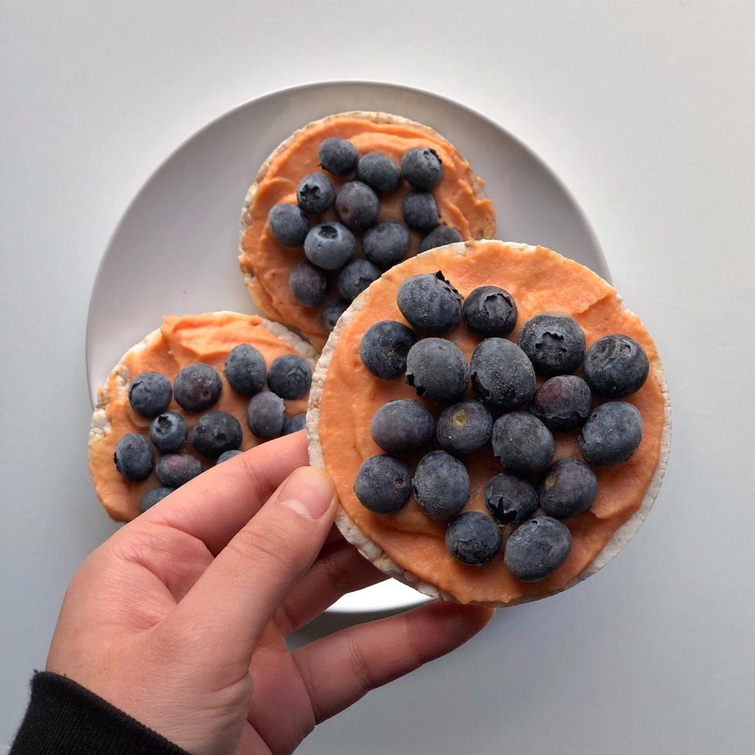 |轻食记录| 开放式米饼