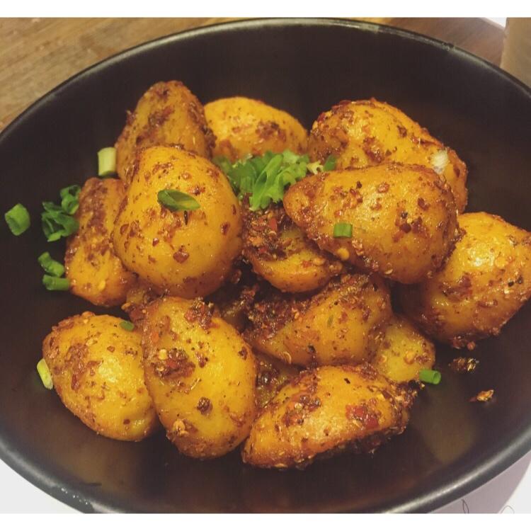 tingting做的麻辣小土豆