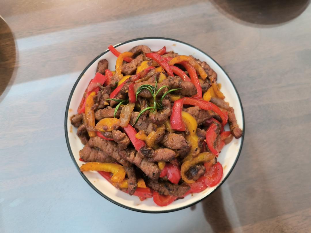 黑椒牛柳