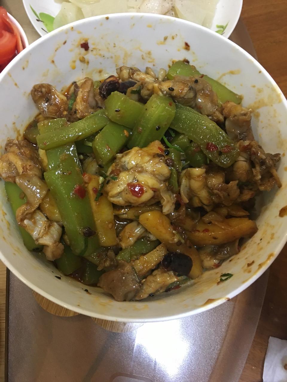 干锅牛蛙