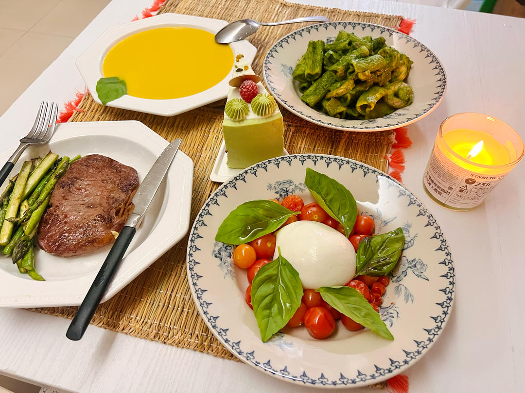 布拉塔奶酪三食
Burrata three ways