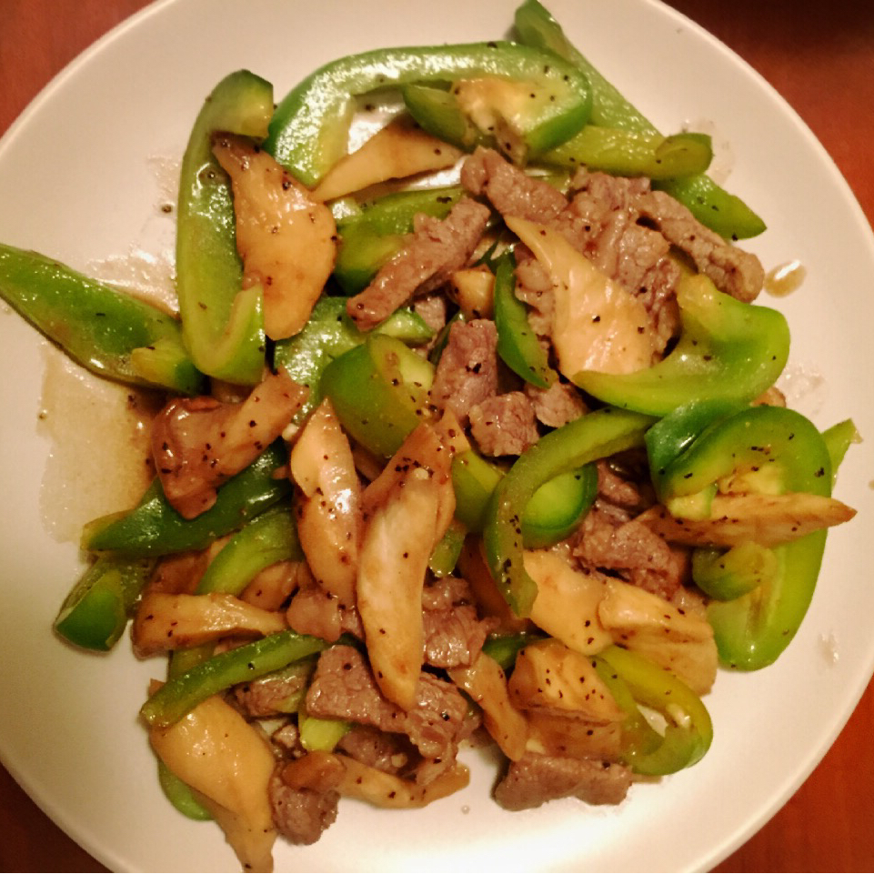 黑椒牛柳