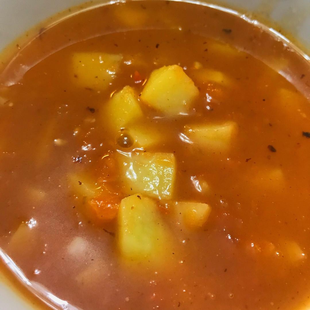 番茄土豆浓汤