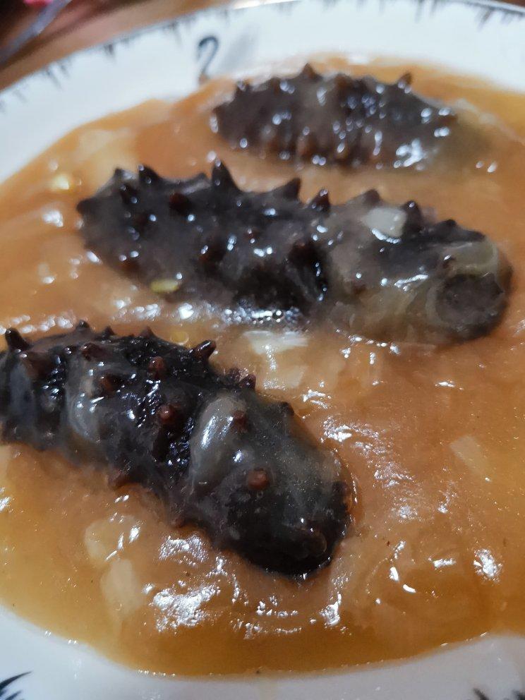 开心突突兔做的家常烧海参