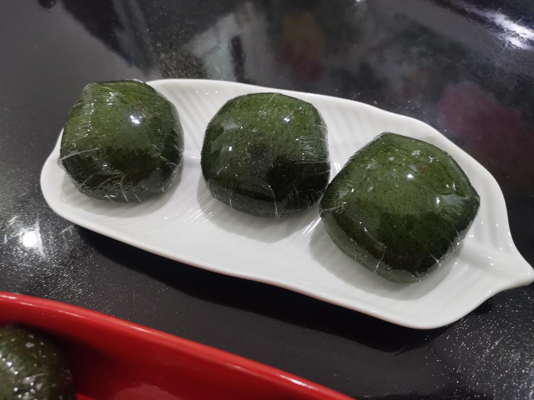 艾草粉青团