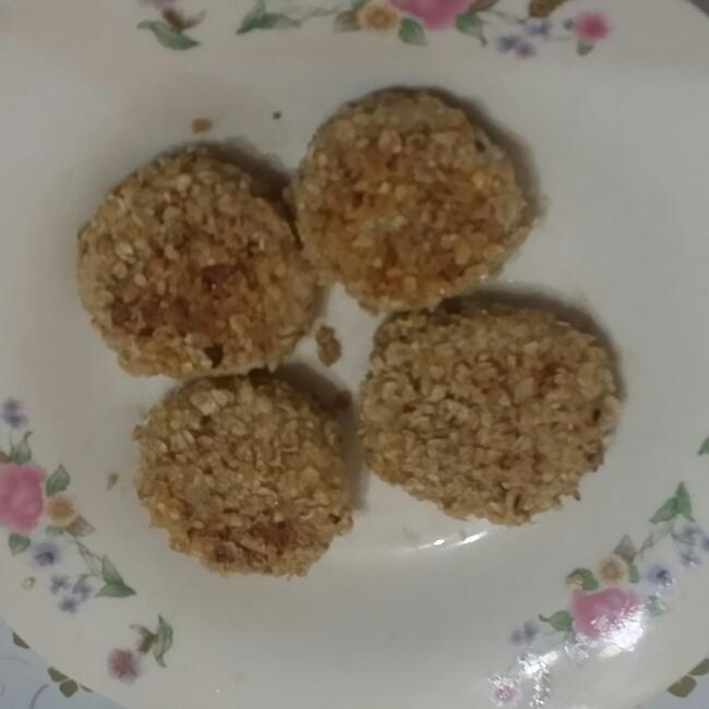 夹心脆皮山芋饼
