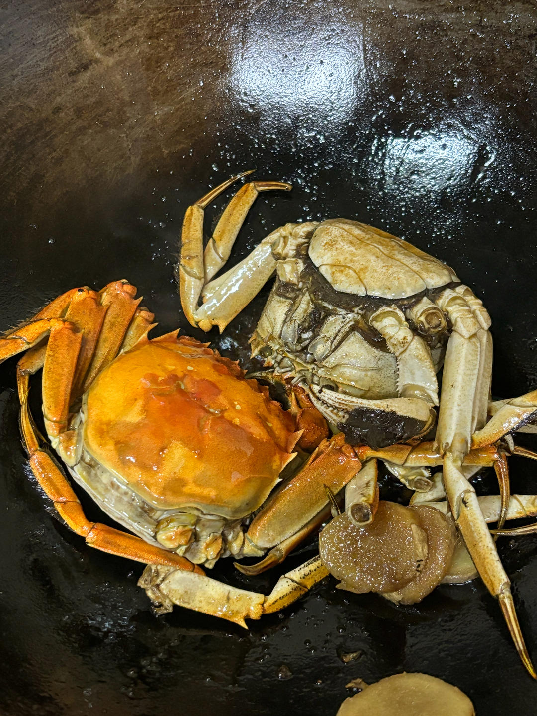 大闸蟹这样做不寒！超香！超好吃！香煎蟹!