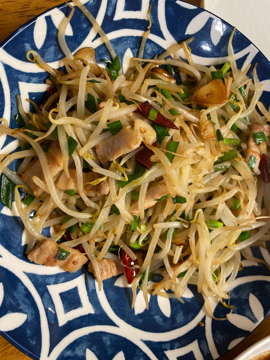家常炒豆芽