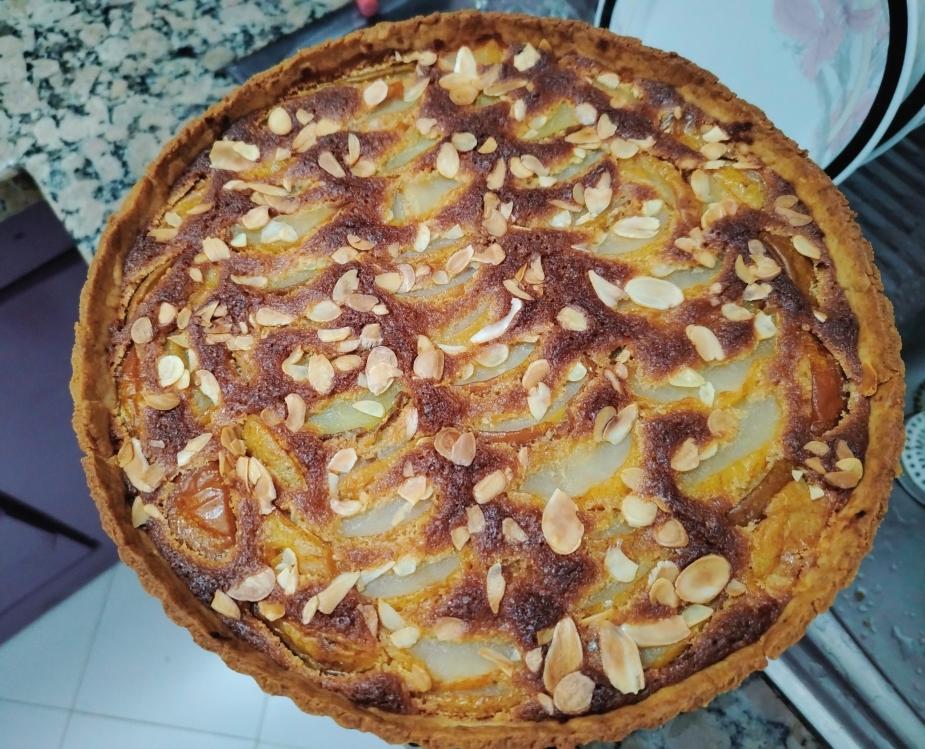 法式杏仁梨挞  Tarte Bourdaloue