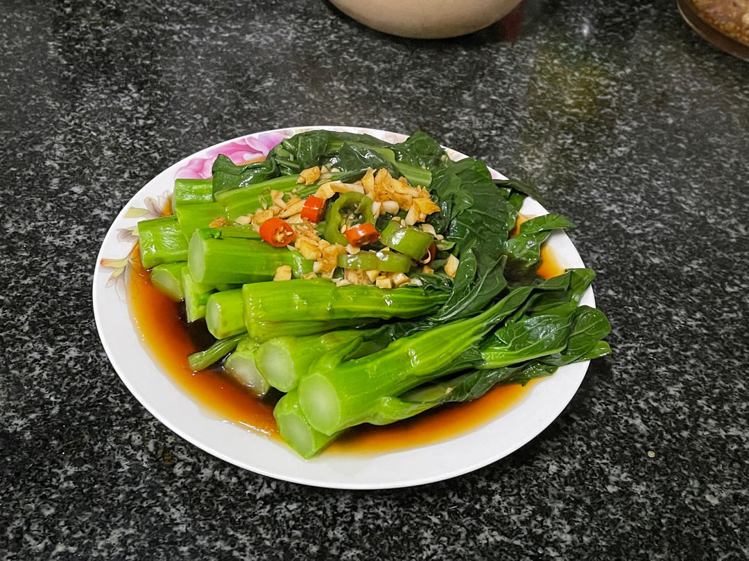 经典粤菜-白灼菜心（超详）