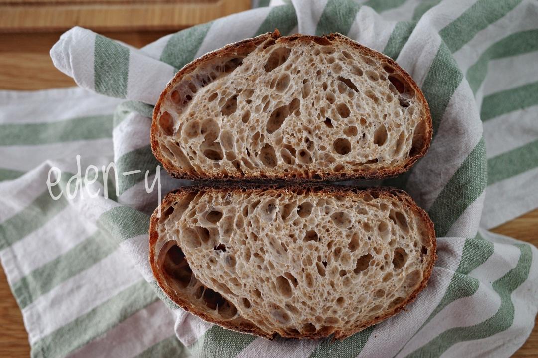 视频教程 天然酵种欧包 基础配方＆制作流程