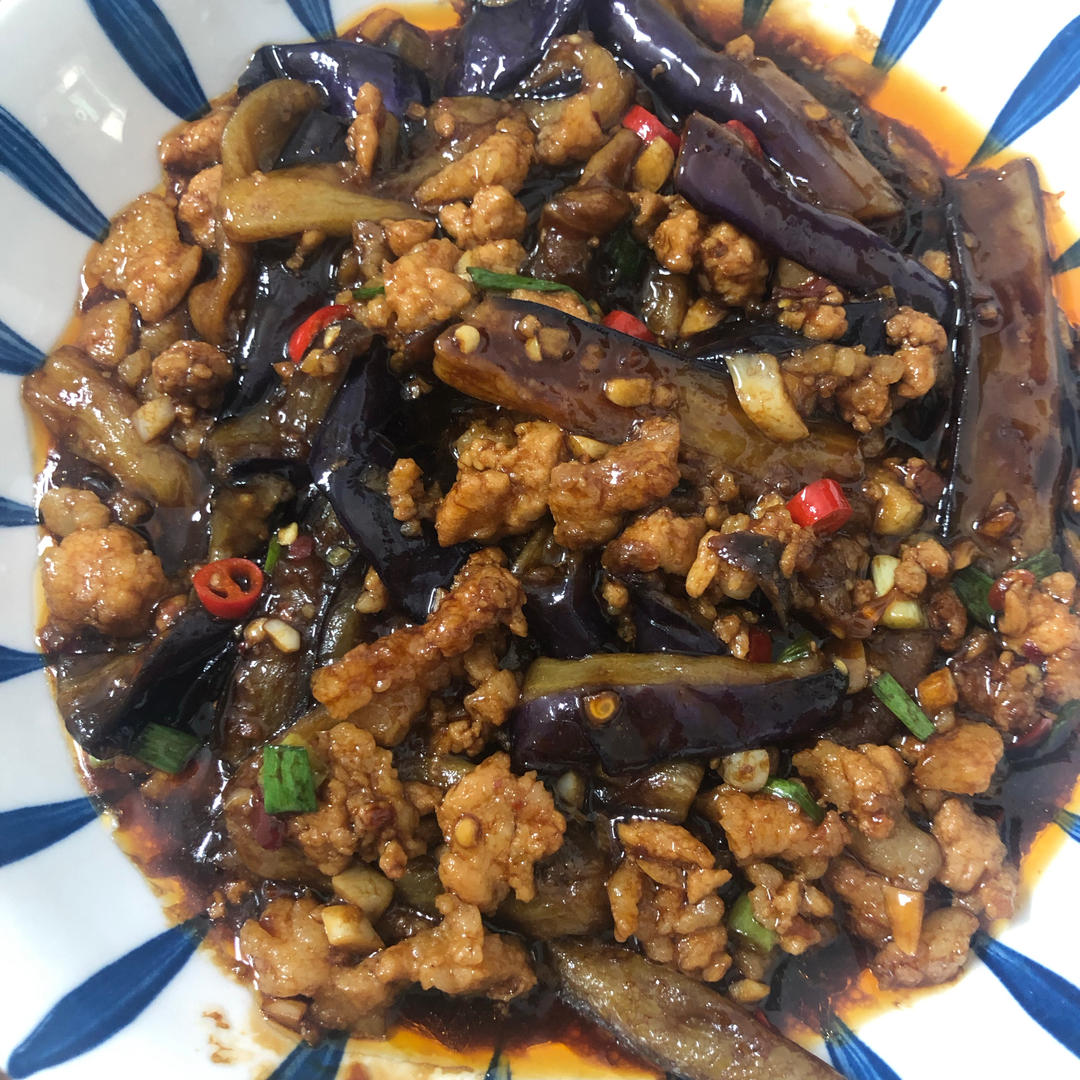 无敌好吃巨下饭的家常菜～肉沫茄子