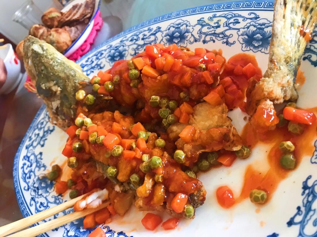 年菜必学【松鼠桂鱼】，给你多动图食谱，不信你学不会！（孔瑶原创食谱）