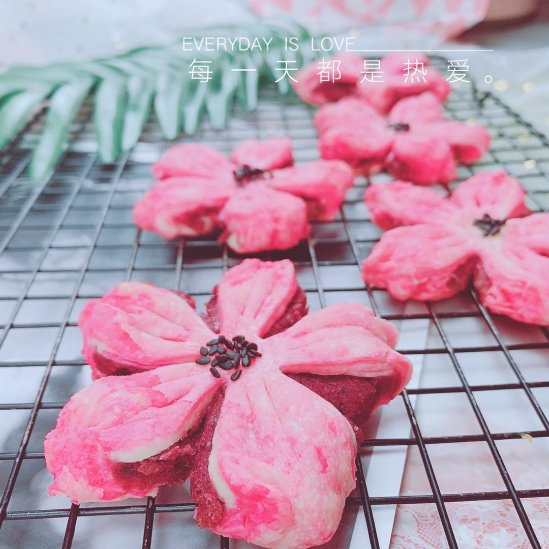 樱花酥～一朵花花送给你