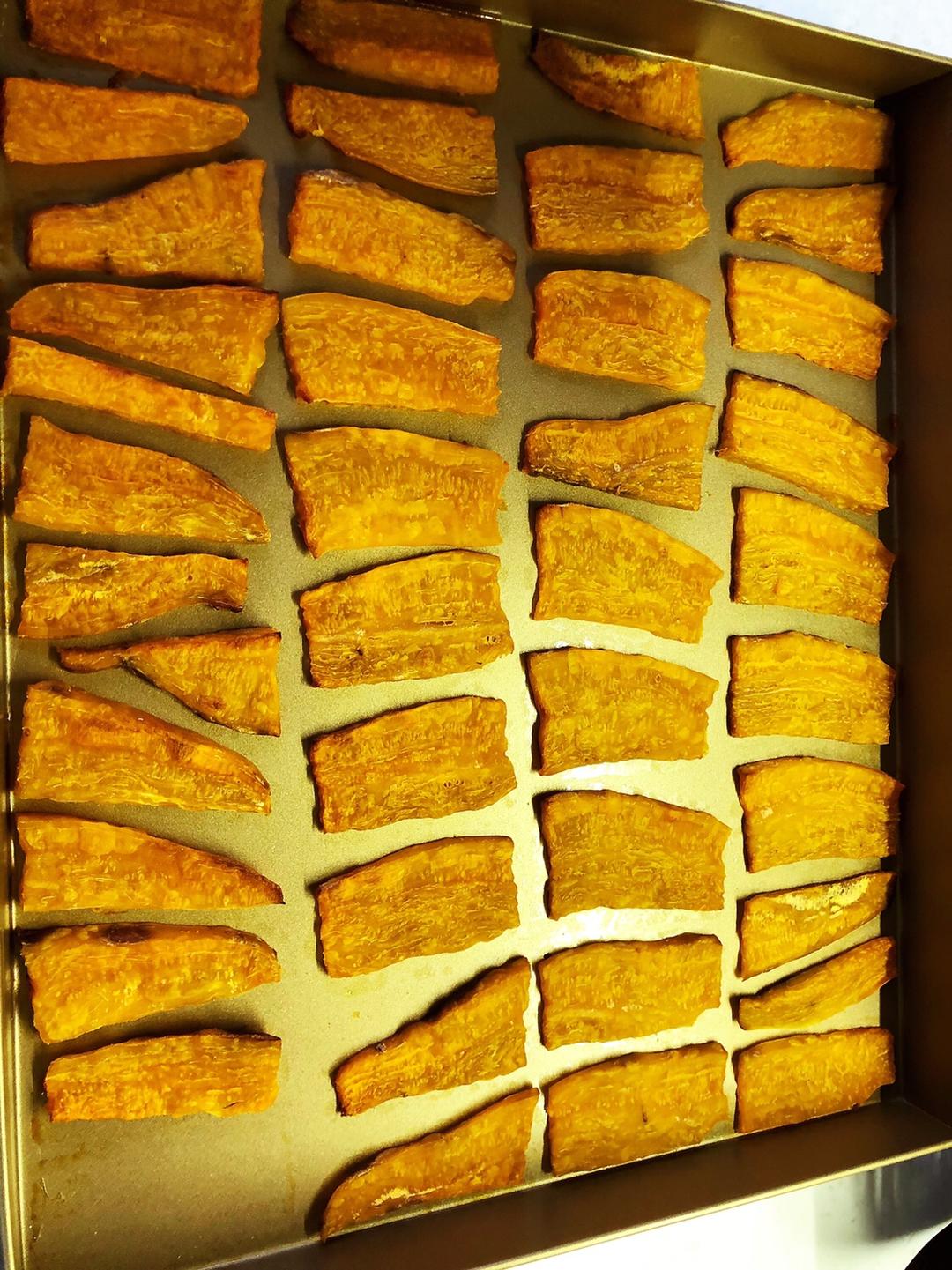 烤地瓜干的做法