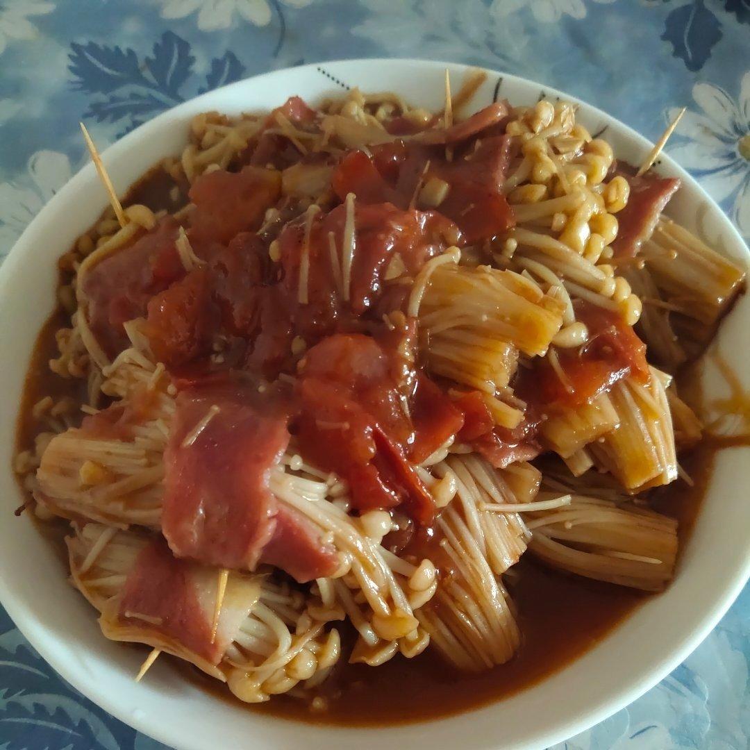 金针菇培根卷