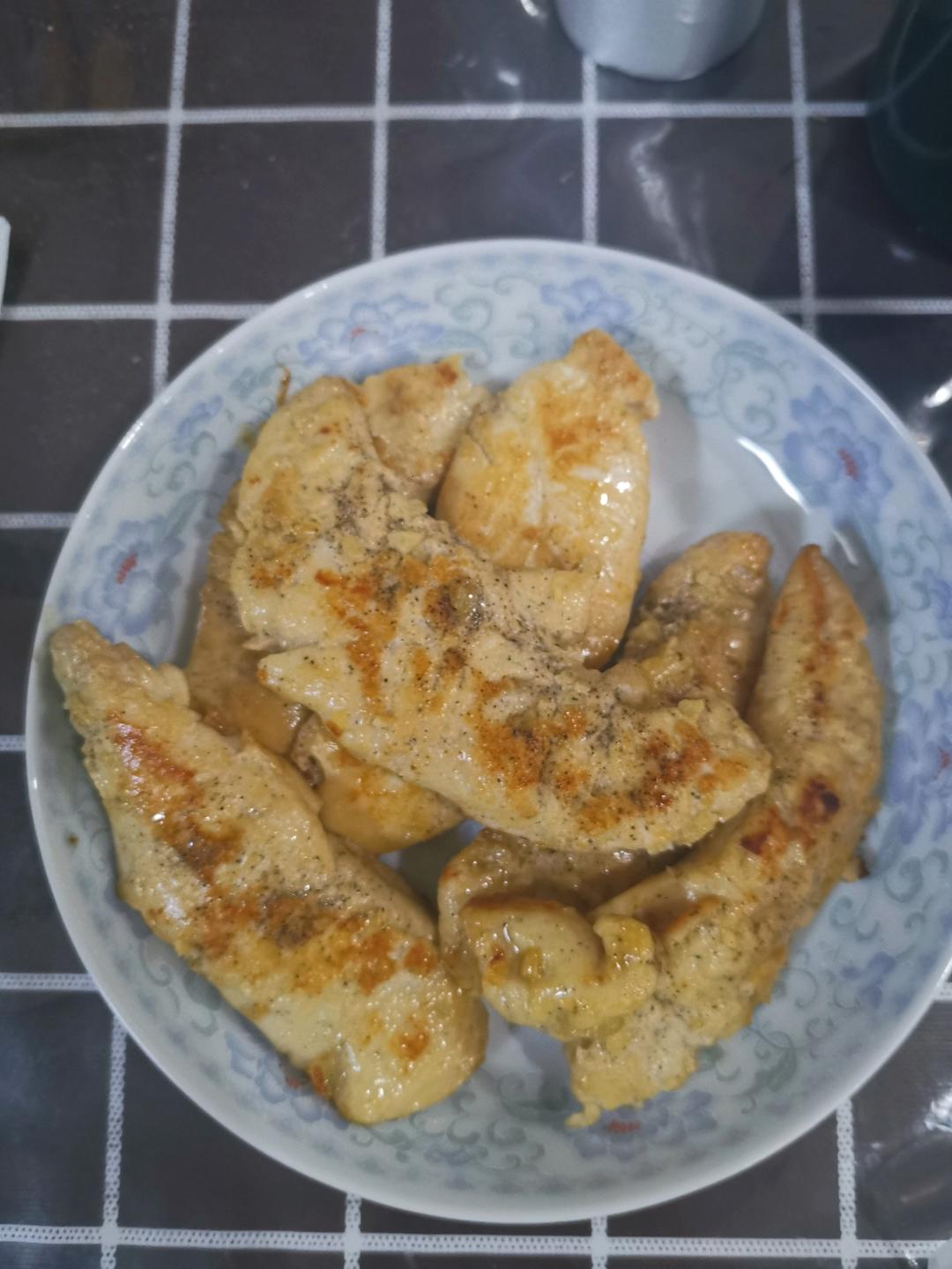【嫩煎鸡胸肉】