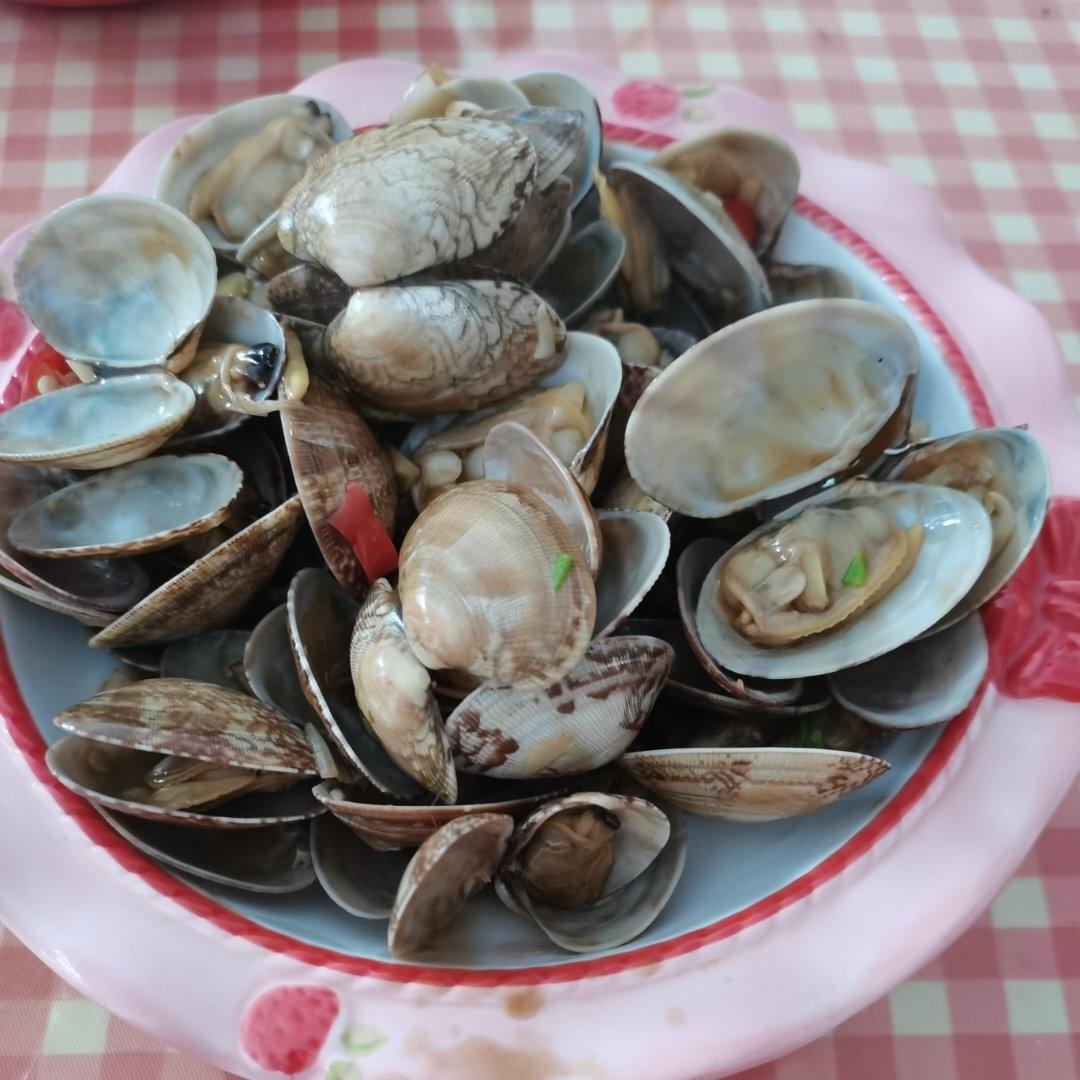 5分钟快手菜❗️秒杀路边摊爆炒花甲～好吃到爆