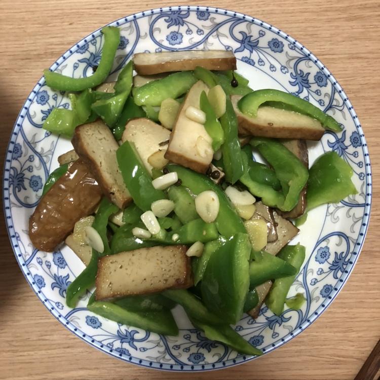 青椒豆腐干