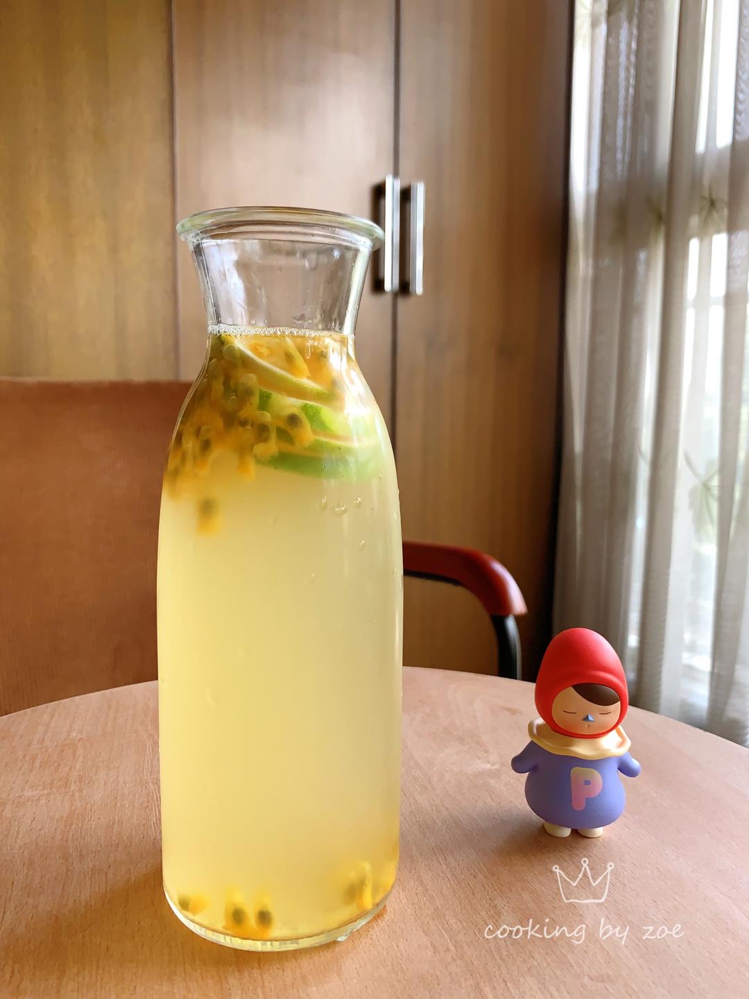 夏日神仙饮品｜清凉又解暑▪超好喝的柠檬百香果香饮品的做法