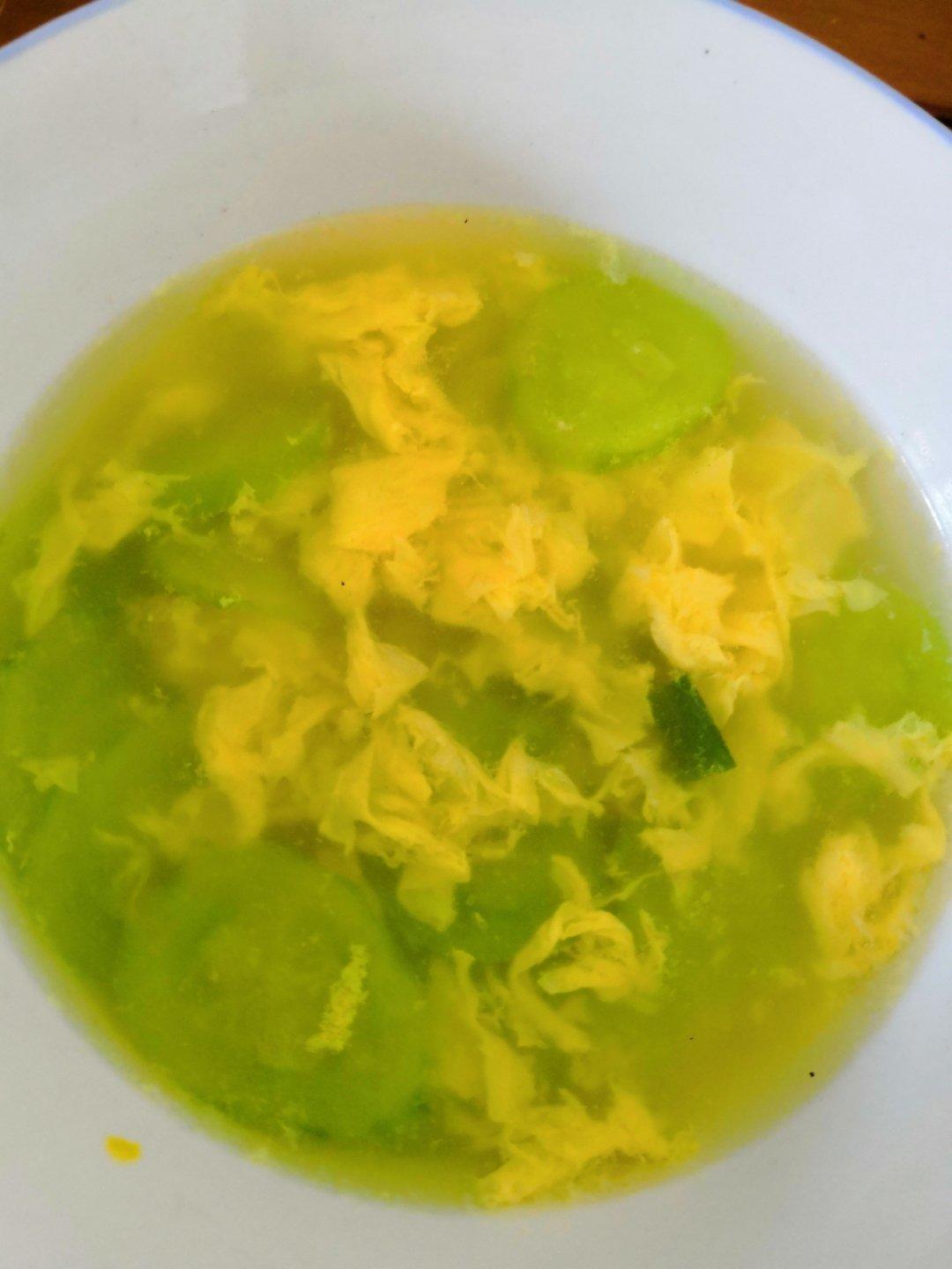 黄瓜蛋花汤