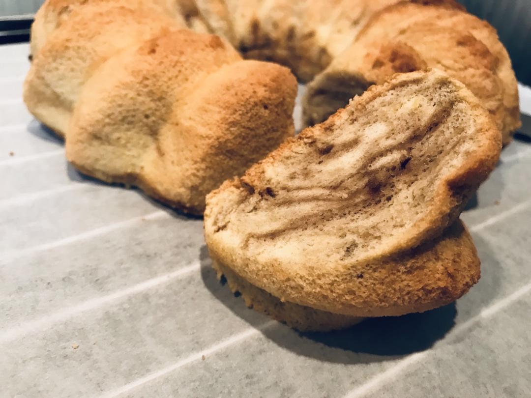 巧克力大理石戚风蛋糕Choco Marbled Chiffon Cake