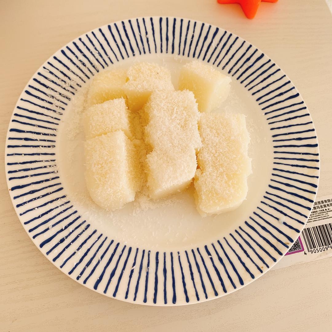 太棒啦！1个方子，做出2道口味一流的甜品！——椰奶小方&炸鲜奶