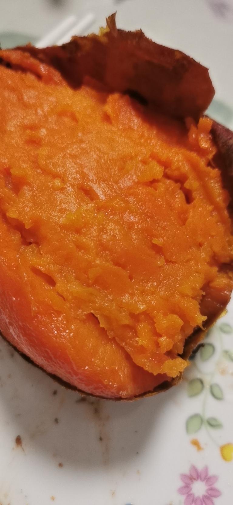 【糯唧唧的烤红薯】糖油四溢皮肉分离外糯里嫩吸溜着吃！