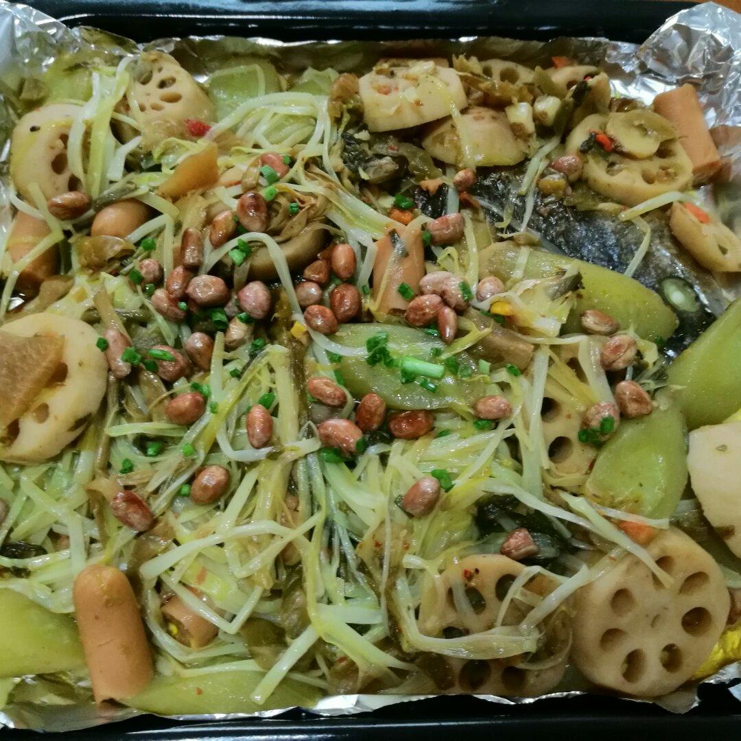 烤箱烤鱼