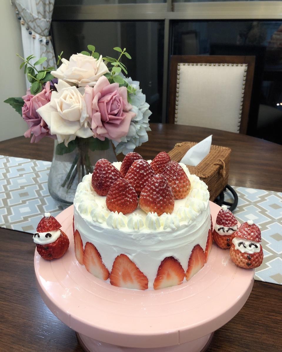 《Tinrry+》草莓奶油蛋糕（8寸配方）
