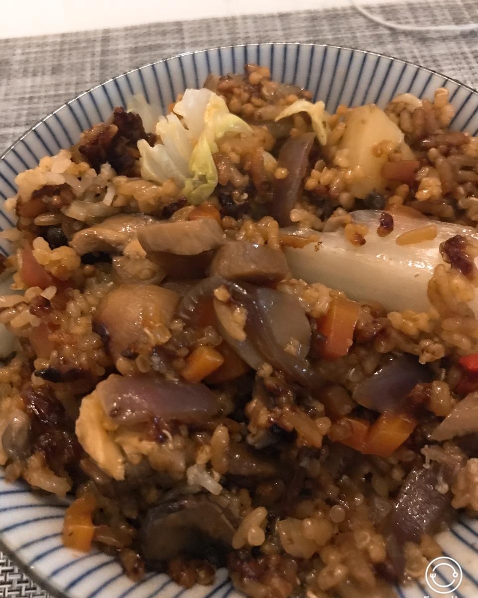 电饭煲版手抓羊肉饭