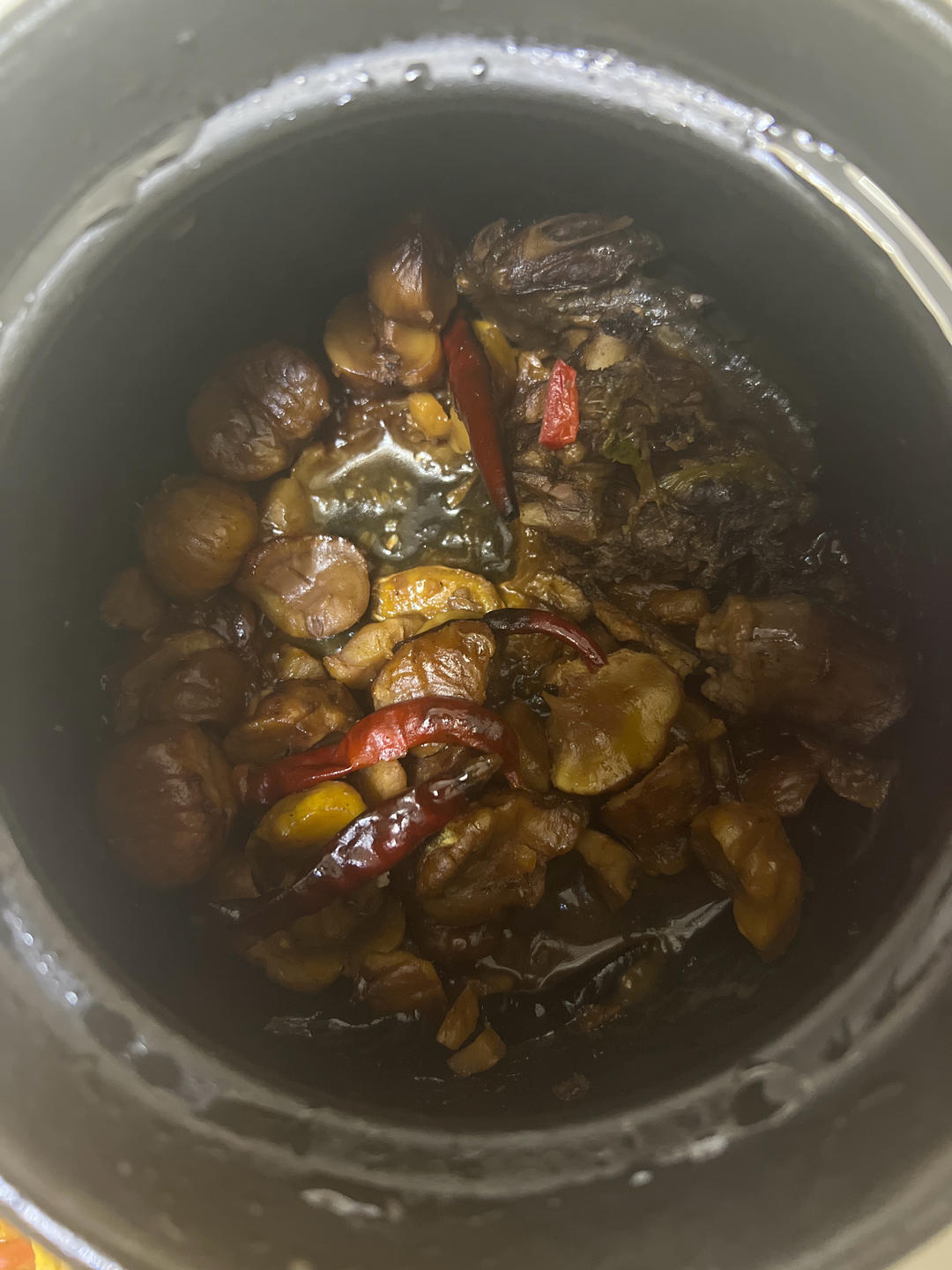 板栗烧鸡