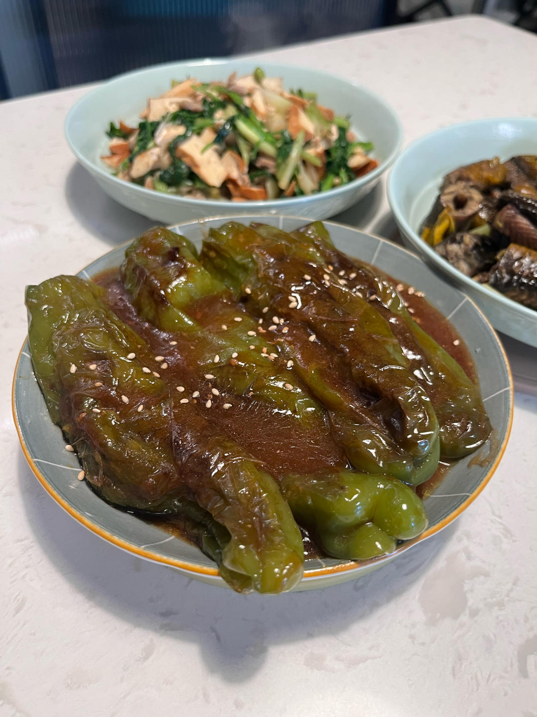 销魂青椒酿肉【超级下饭】