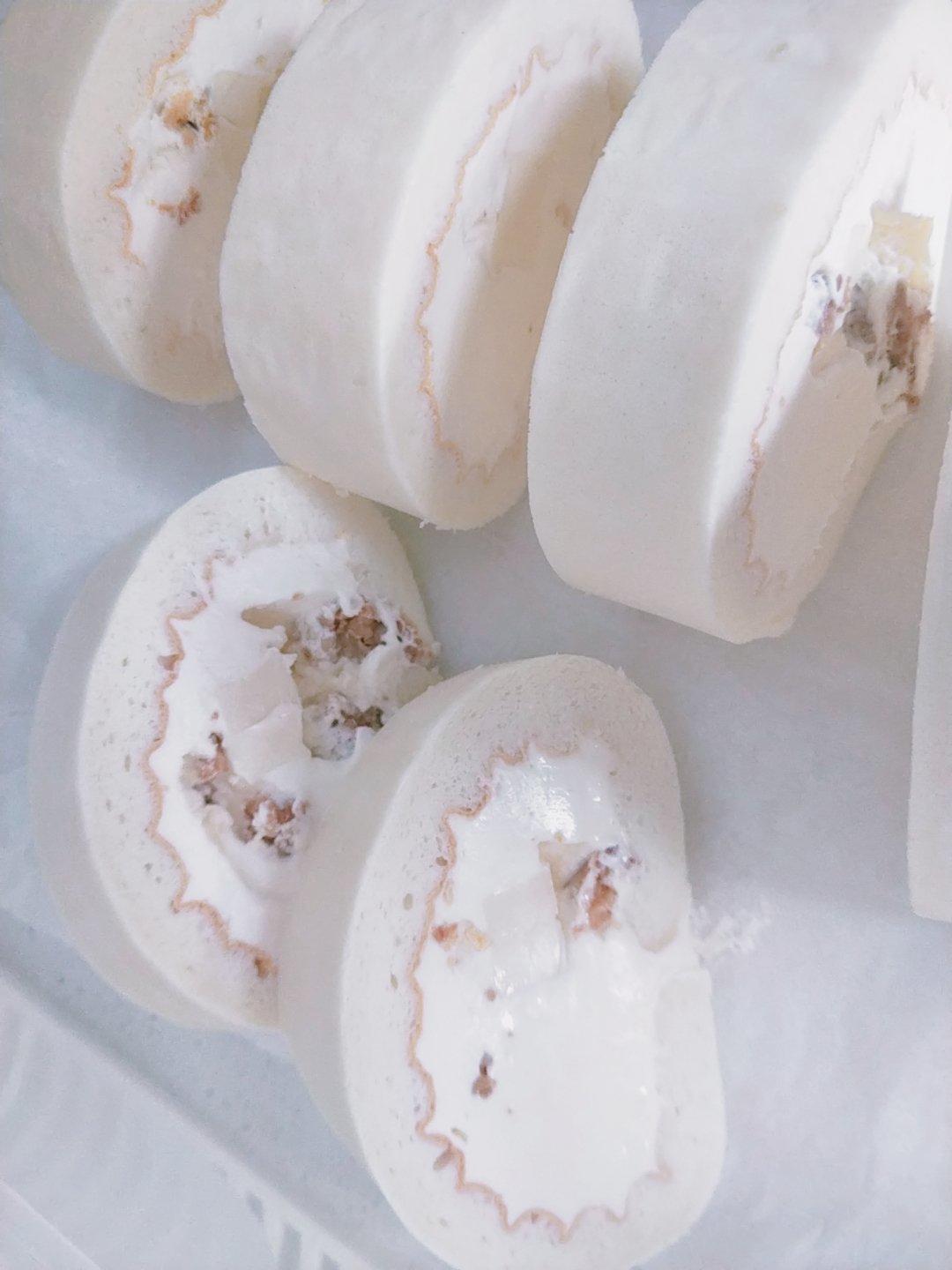 💘网红💘大白兔奶冻蛋糕卷（爆好吃的奶酱、奶酥和奶冻有详解）