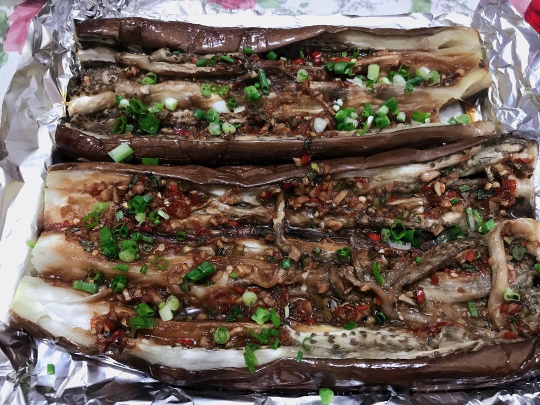 烤茄子（烤箱版）超级简单！