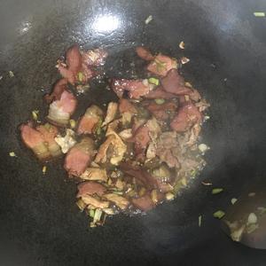 芦笋炒腊肉的做法 步骤9