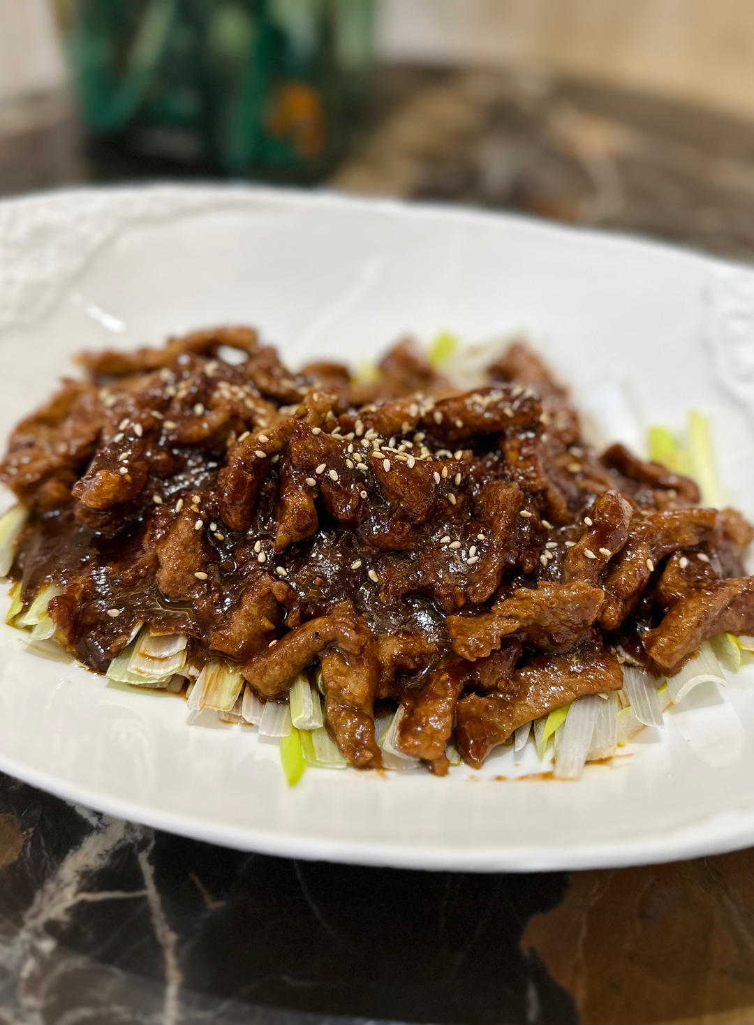 京酱肉丝