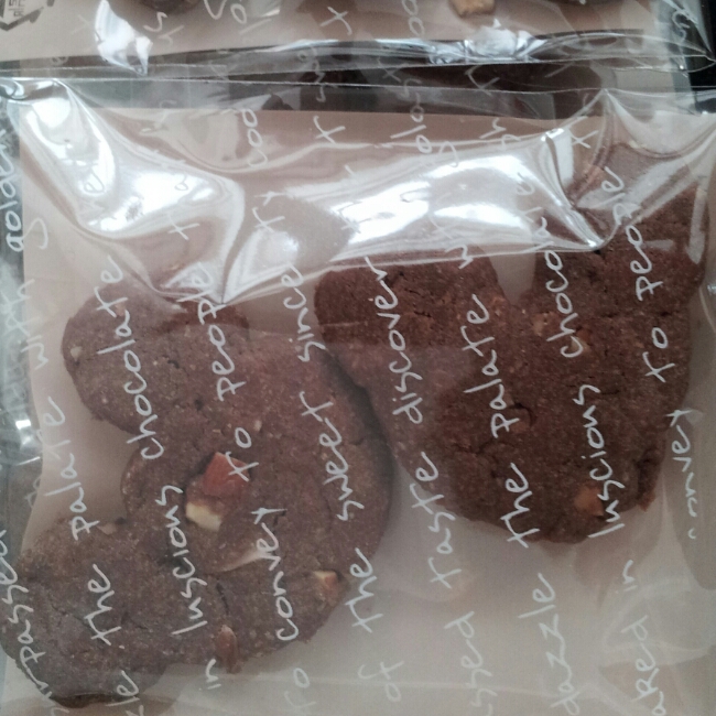 杏仁片巧克力饼干