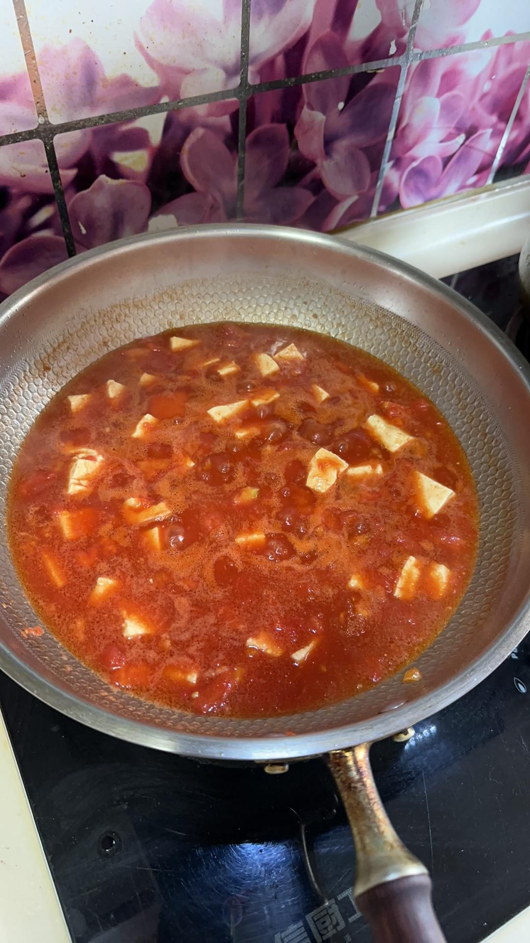 番茄豆腐