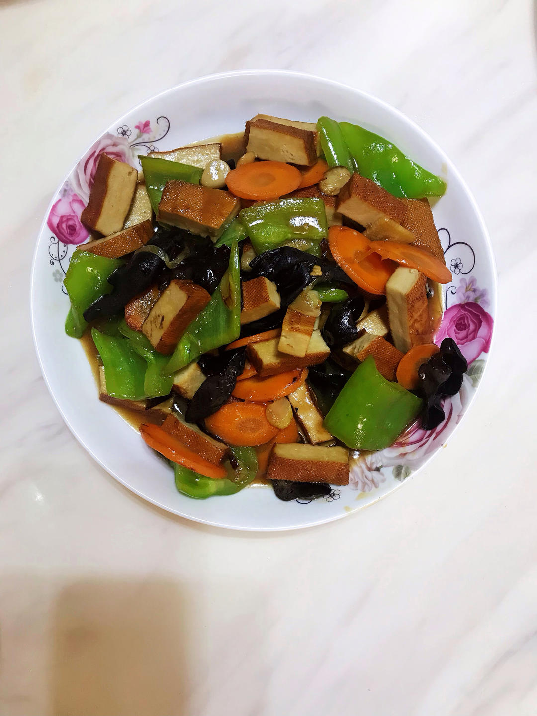 豆干什锦小炒