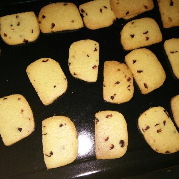 低糖少油版蔓越莓饼干